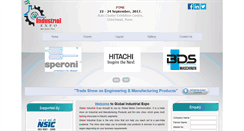 Desktop Screenshot of globalindustrialexpo.com